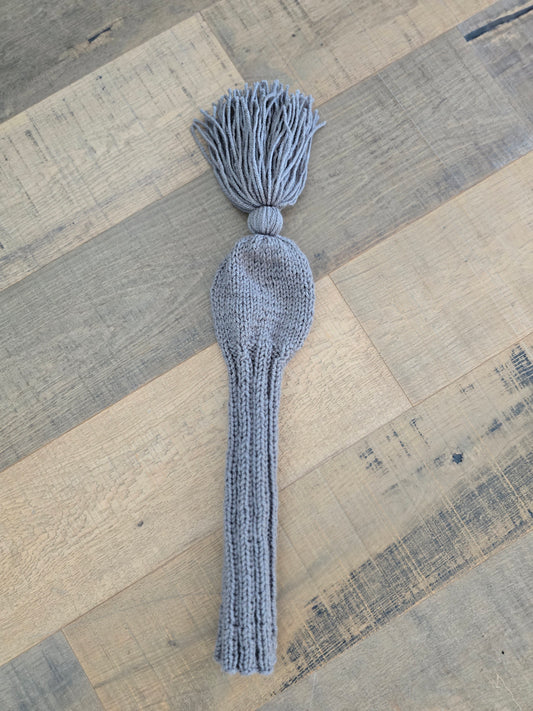 Custom Hand Knit Golf Club Cover for Kevin Gray with Tassel for Driver